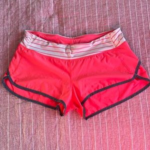 Lululemon speed shorts